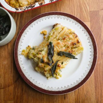 Pumpkin Ricotta Cannelloni feature image