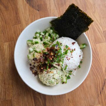 Salmon Avocado Rice Bowl feature image